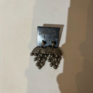 Grape antique earrings